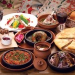 Дагестанская кухня в гостинице «Адмирал»